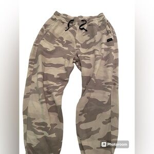 Men’s Hollister Gray Camo Sweat Pants